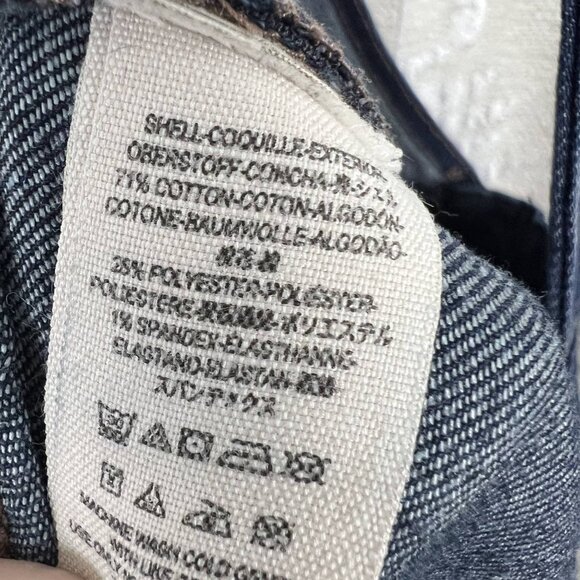 Free People Milo distressed denim overalls exposed back bodycon cowgirl boho 31 - Picture 8 of 9